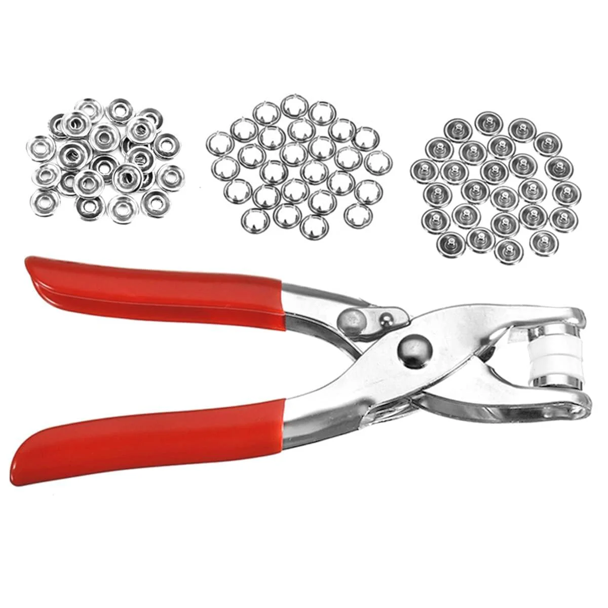 Grommet Setter Tool Kit Hole Punch Plier - Image 5