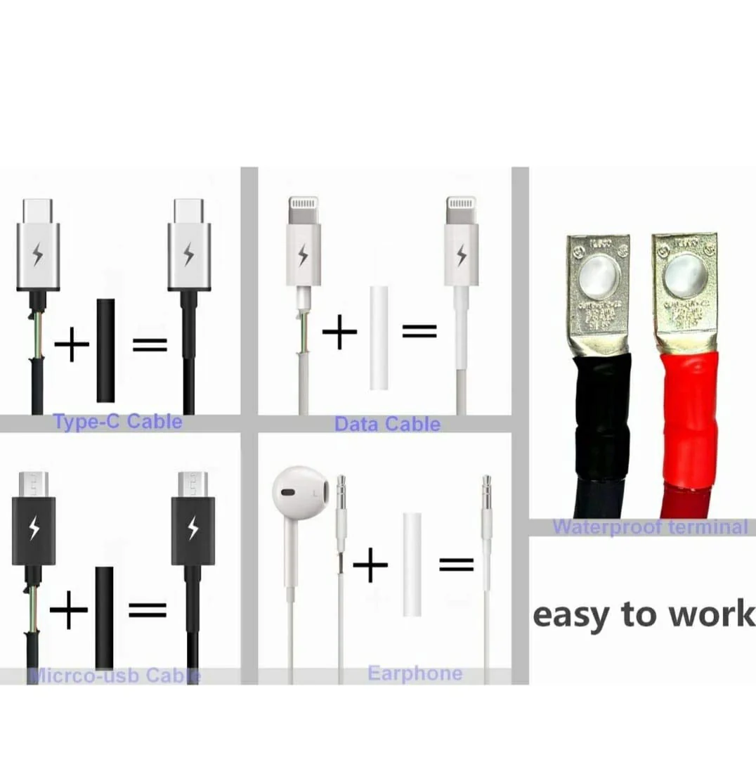 Transparent Heat Shrink Sleeve Tube For Wire Protection - Image 6