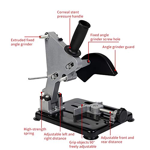 Heavy Duty Angle 4" & 5" Grinder Stand Support Bracket - Image 3