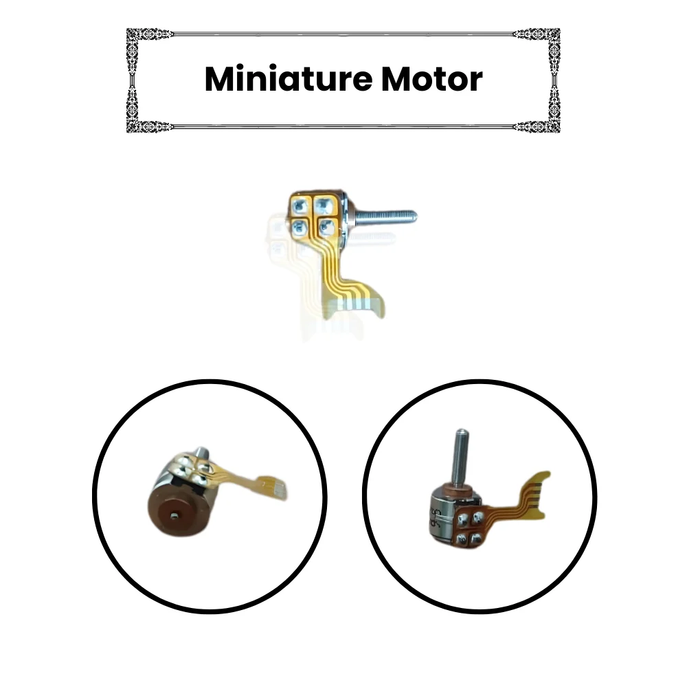 4-Pins Miniature DC Stepper Motor with Screw Shaft - Image 4