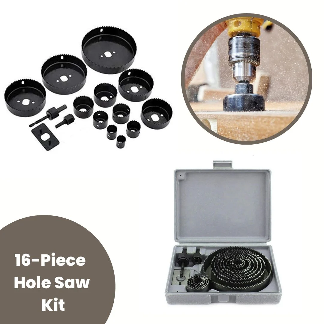 Rotary Hole Saw Drill Bit Kit - Image 5