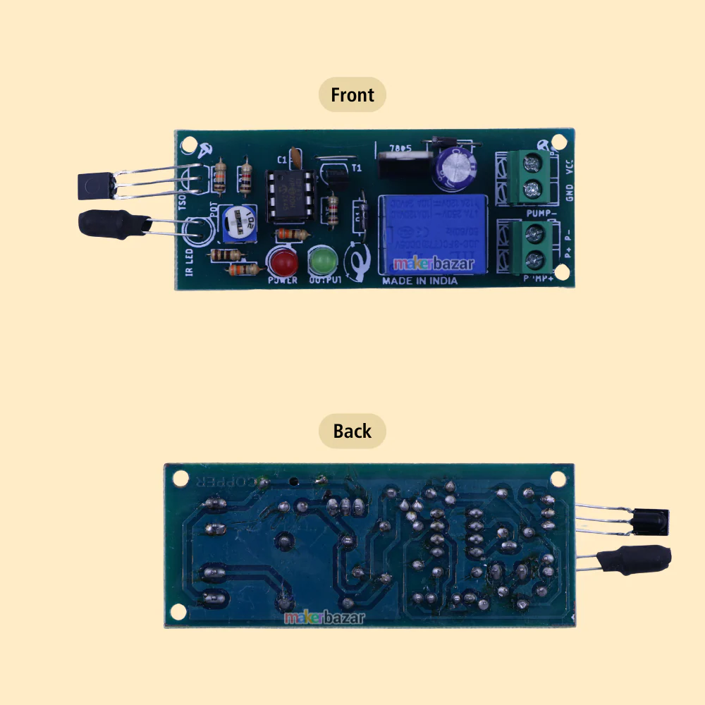 IR TSOP Sensor Relay Module | Infrared Remote-Controlled Switch for AC/DC Devices - Image 5
