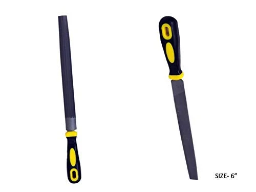 Jon Bhandari: F-002 6 pcs Premium Assorted 8 inches File Set with Rubber Handle - Image 11