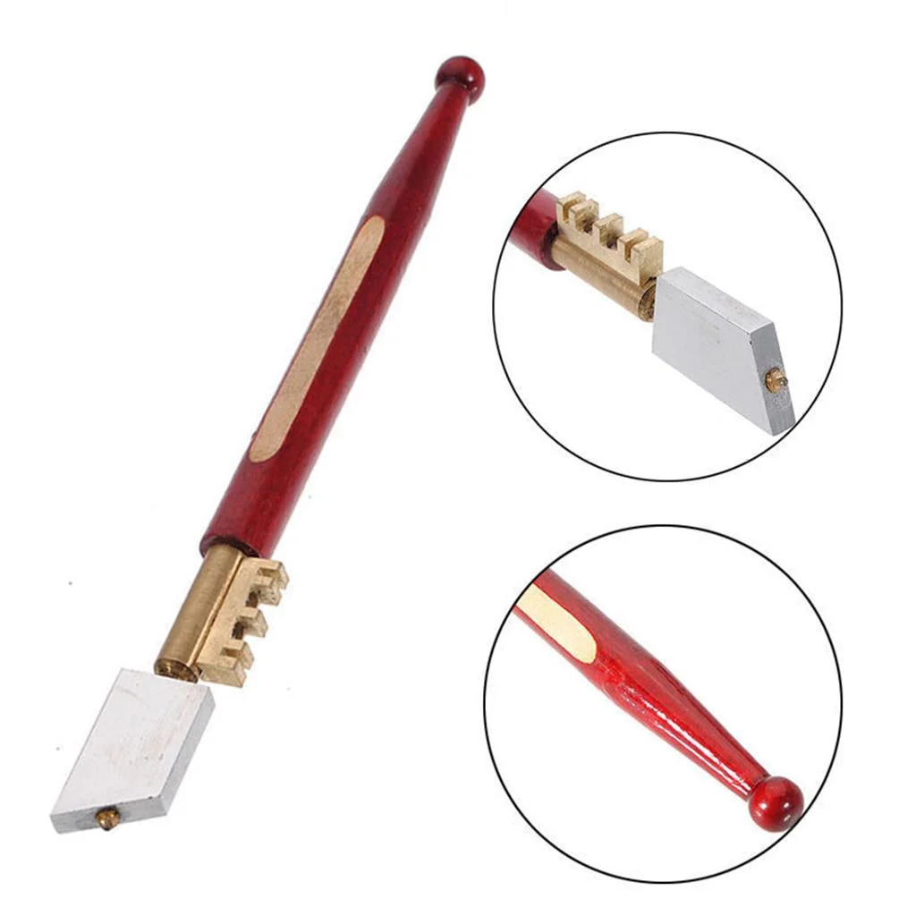 Jon Bhandari: G-001 Premium Glass Cutter Tool with Wooden Handle - Image 3