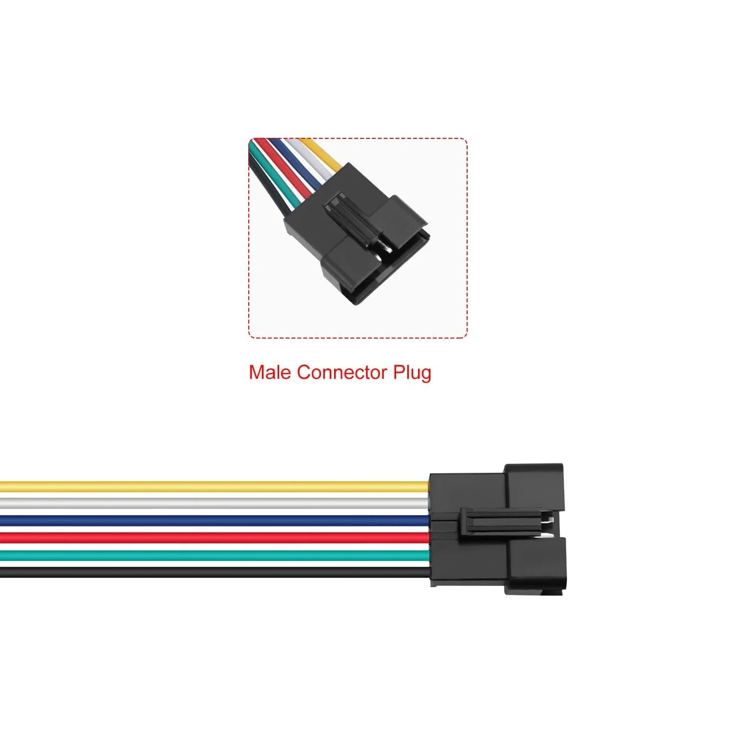 JST-SM Male-Female Battery Connector with Wire - Image 14