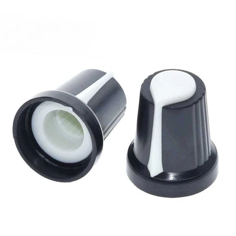 Knob-205 Plastic Potentiometer Knob 6mm With Buffer - Image 13
