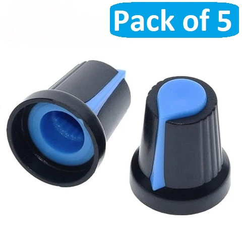 Knob-205 Plastic Potentiometer Knob 6mm With Buffer - Image 29