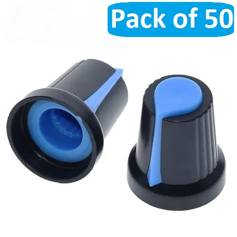 Knob-205 Plastic Potentiometer Knob 6mm With Buffer - Image 30