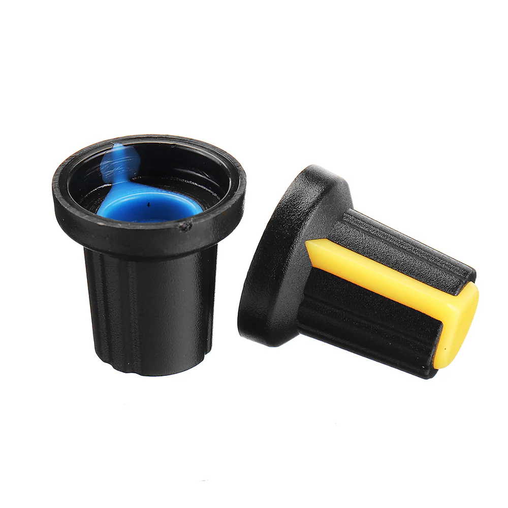 Knob-205 Plastic Potentiometer Knob 6mm With Buffer - Image 9