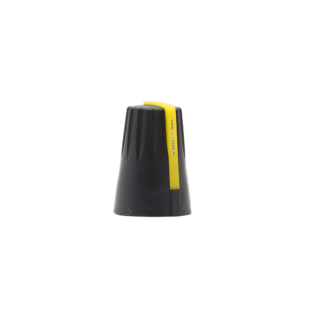 Knob-206 Plastic Potentiometer Knob 6mm With Buffer - Image 20