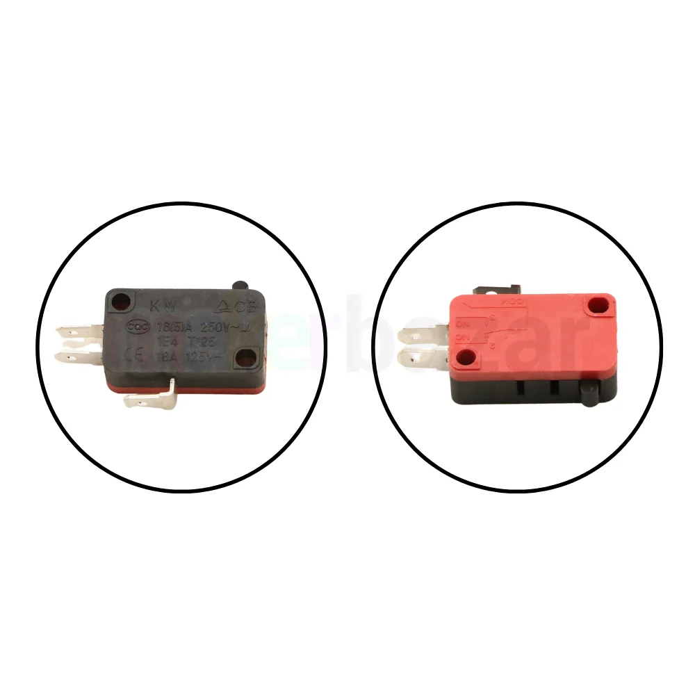 KW7 SPDT Micro Limit Switch 16A - Image 2