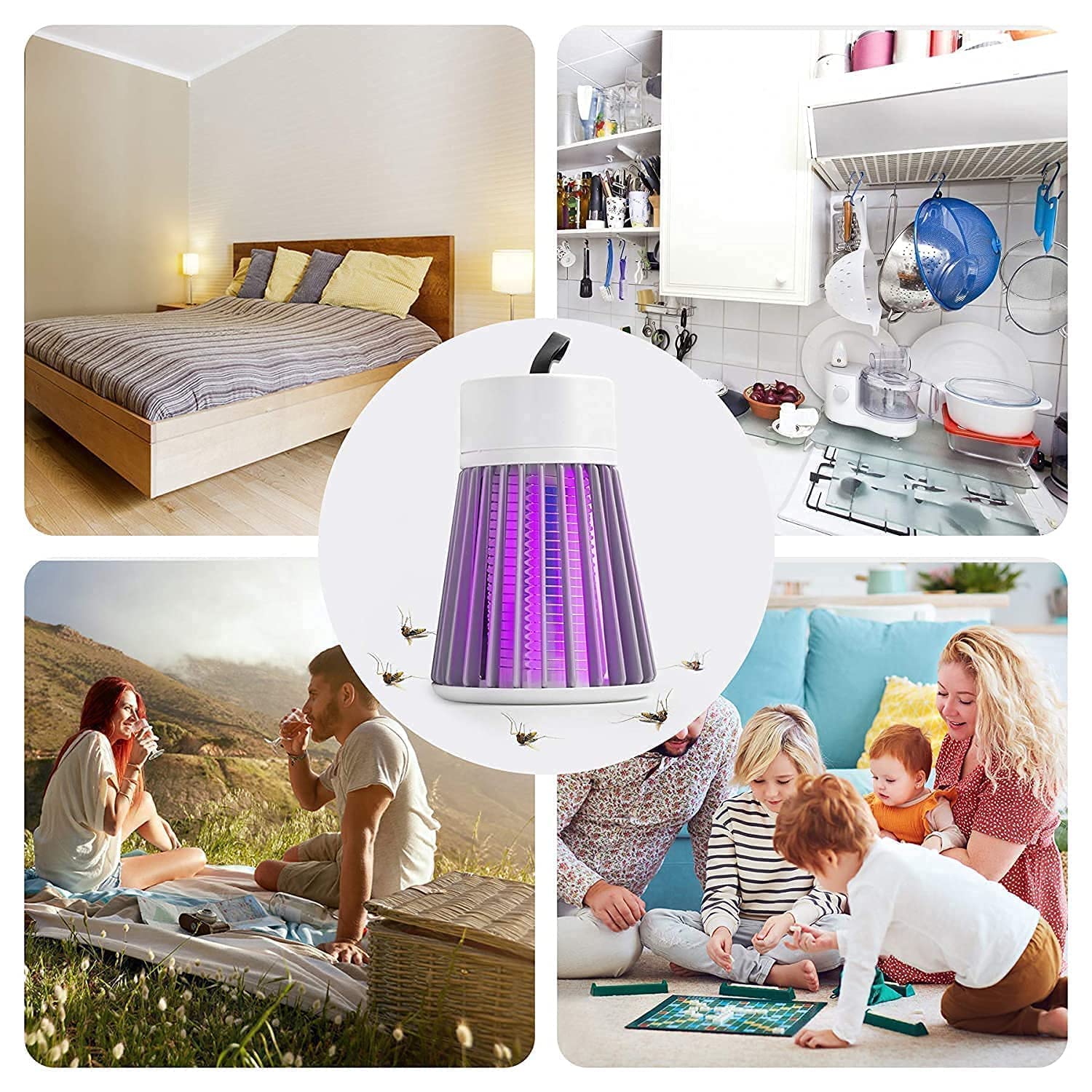 Lantern Shape USB Powerd Mosquito Killer Lamp - Image 6