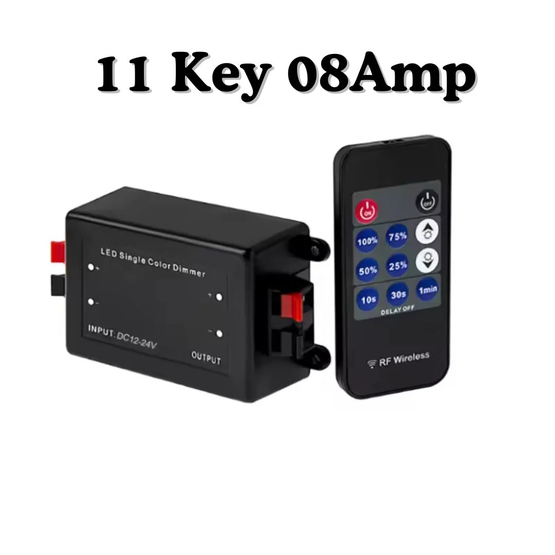 DC12-24V Single-Color LED Dimmer With RF Wireless Remote Control - Image 5