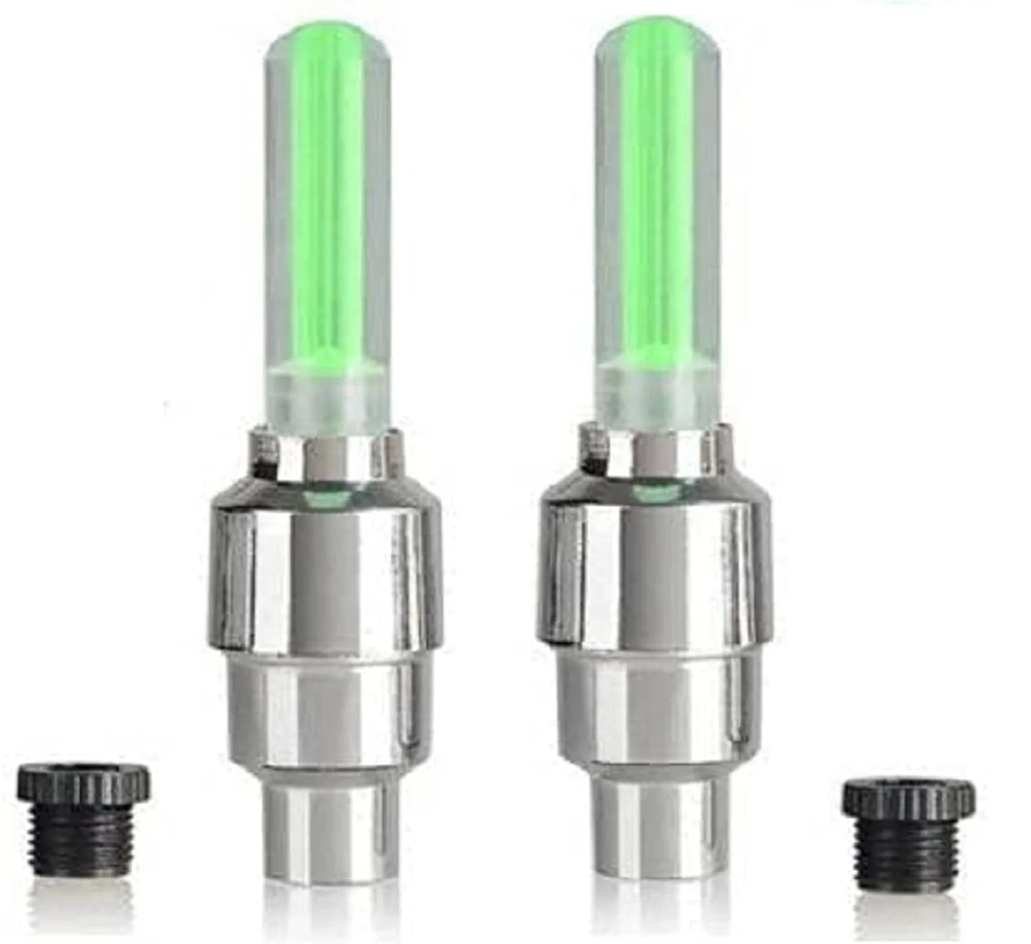 LED Flash Light Lamp For Bicycle Wheel Valve Sealing Caps (2pcs) - Image 10