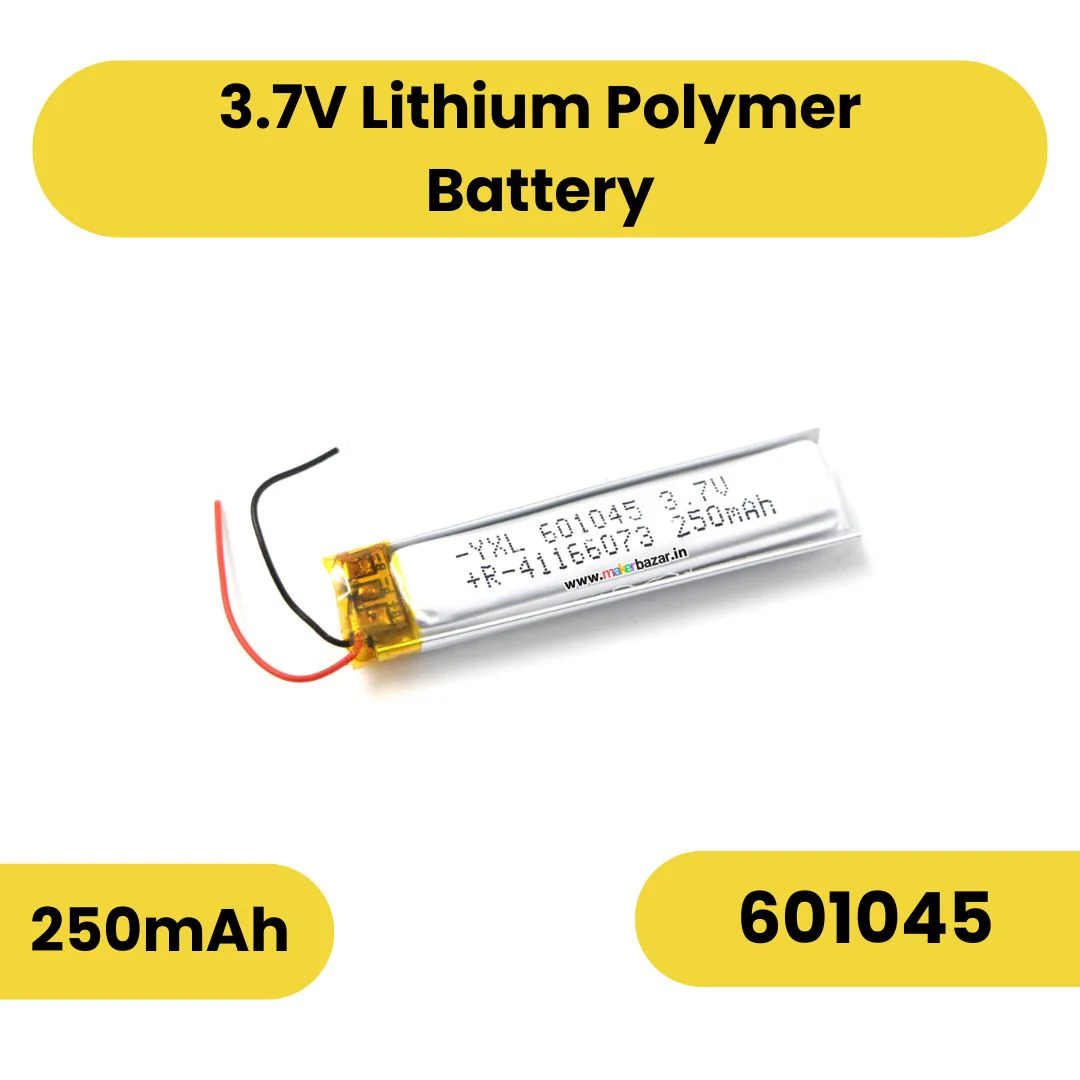 KP: Lipo Battery - Single Cell 3.7V 250mAh Lithium Polymer Battery - Image 4