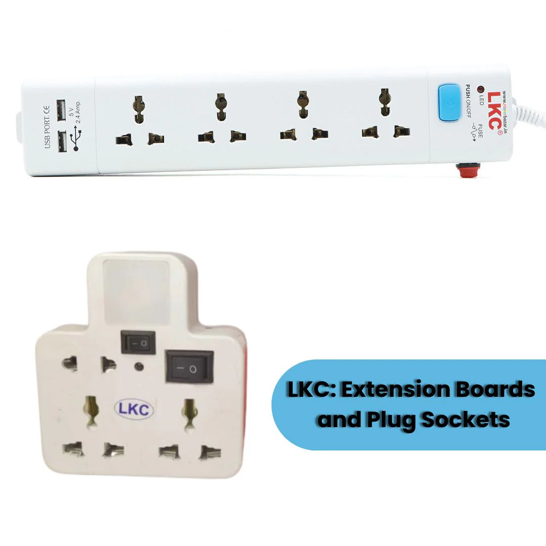 LKC: Extension Boards and Plug Sockets