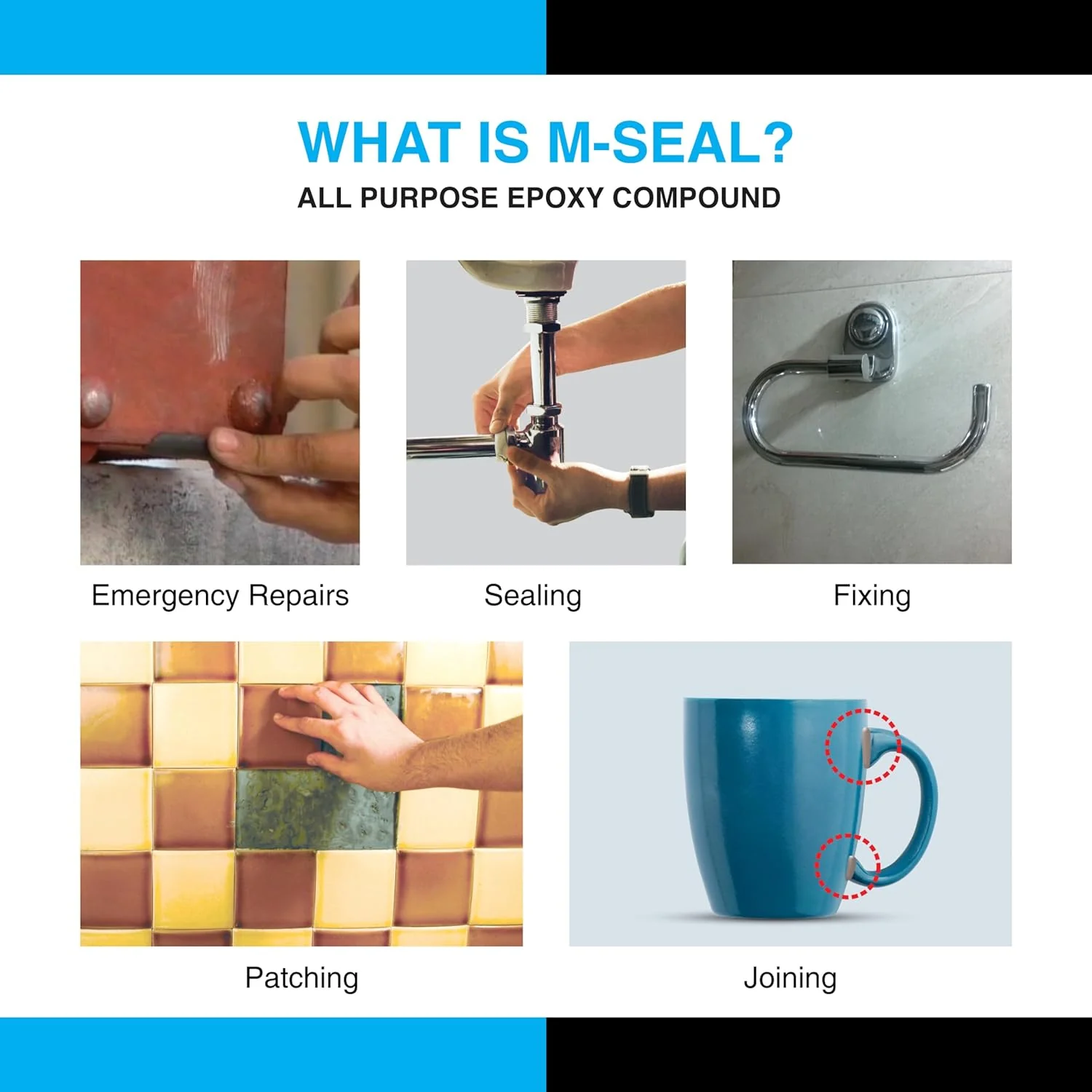 M-Seal: Phataphat Fast Curing Epoxy Compound [Blue] - Image 5