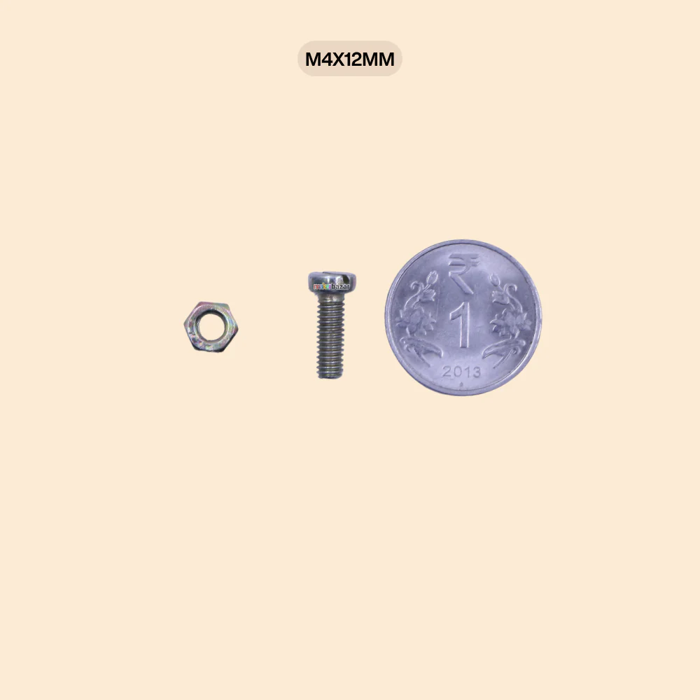 Screws/Nuts & Bolts Set (Golden Plated) - Pack of 10 - Image 44