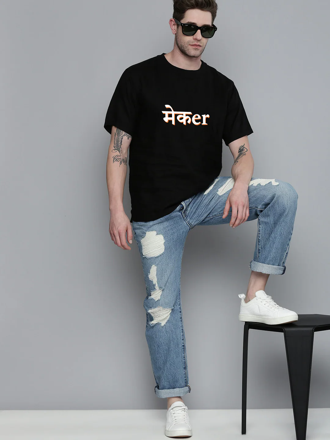 Maker Half Sleeve T-shirt - Image 4