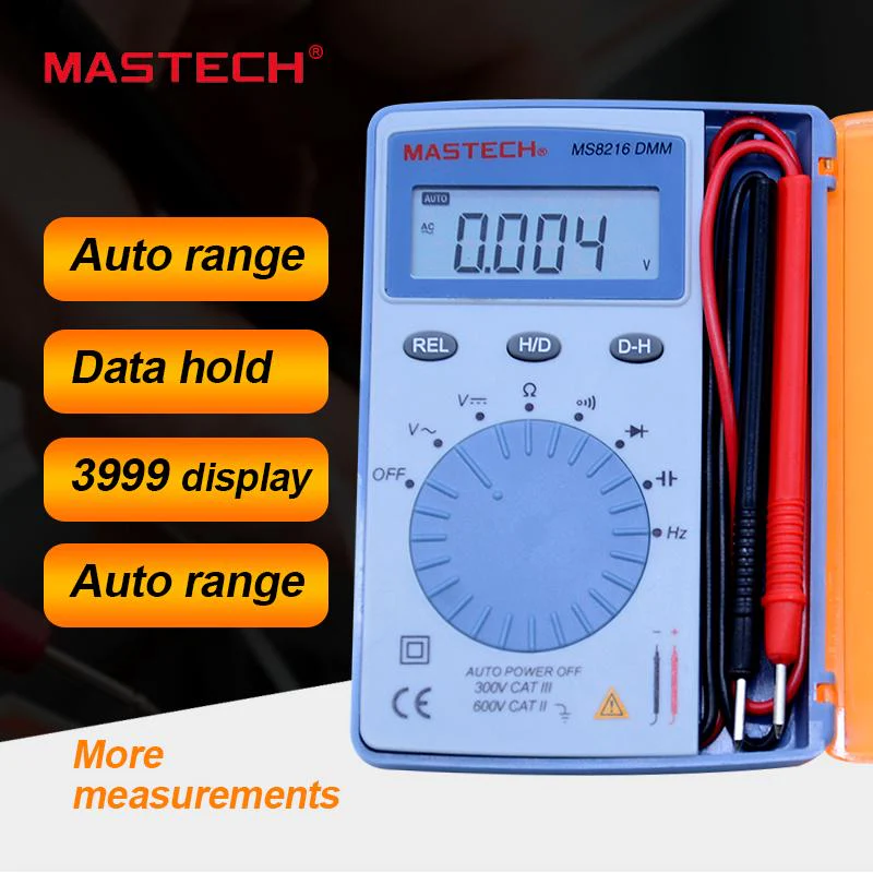 MASTECH MS8216 - Pocket Digital Multimeter - Image 7