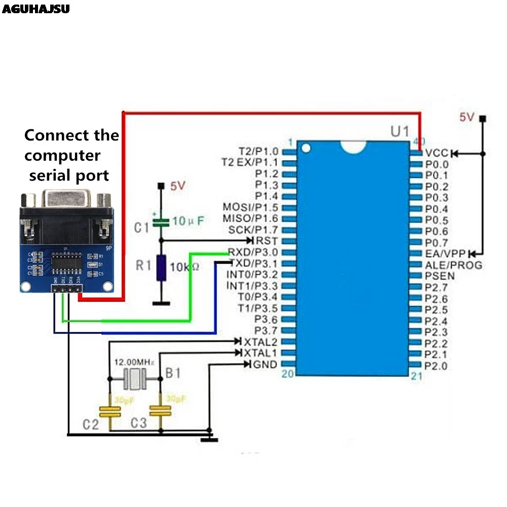 MAX3232 RS232 to TTL Serial Interface Module - Image 5