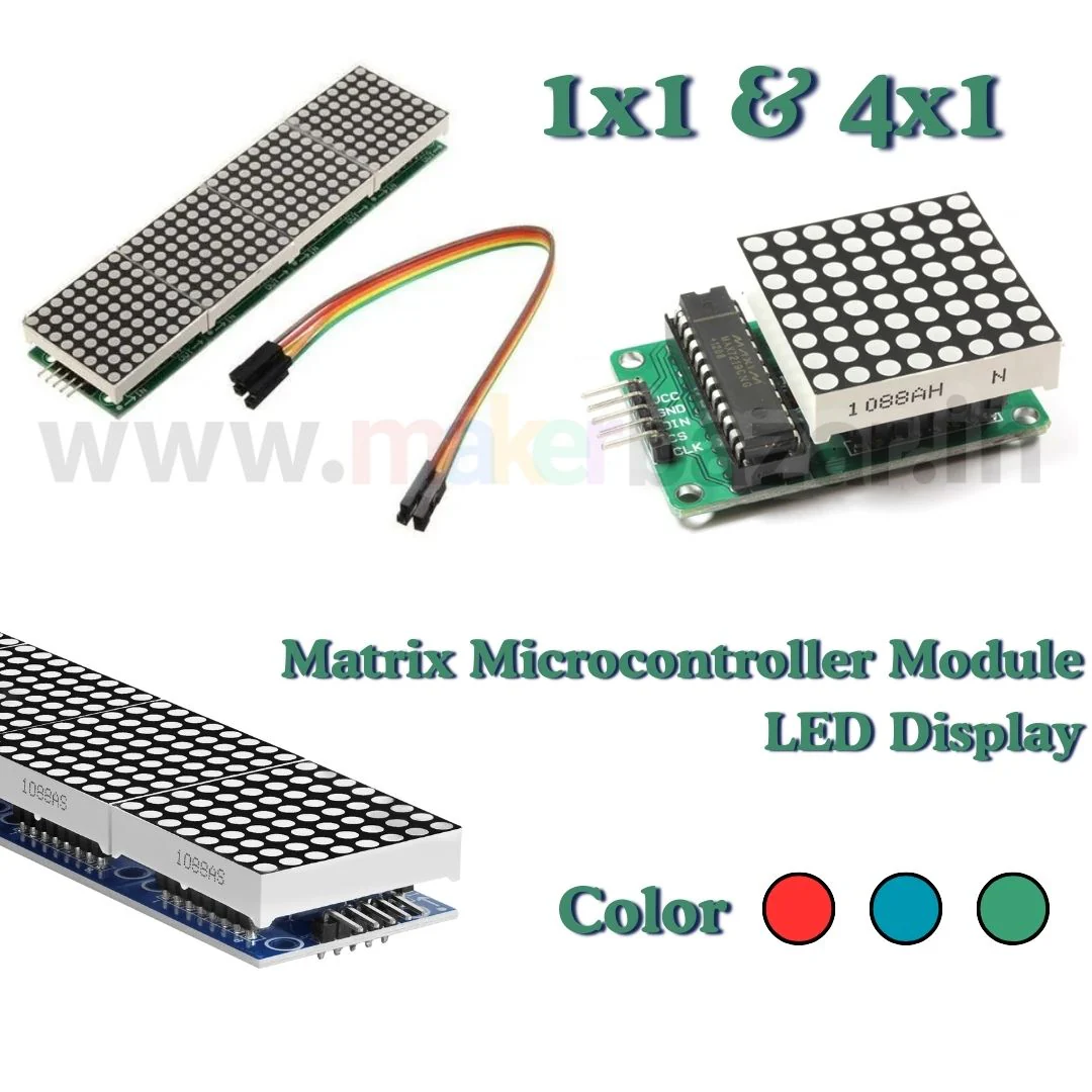 MAX7219 8x8 Dot Matrix Microcontroller Module LED Display - Image 11