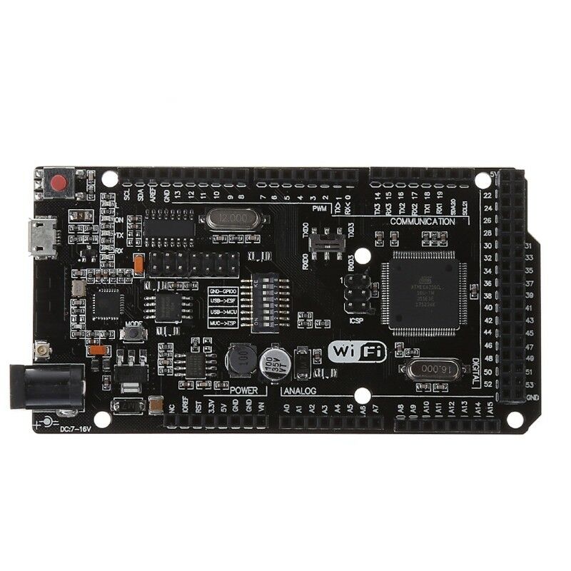 Mega + Wi-Fi R3 Atmega2560 + NodeMCU ESP8266 32Mb Memory USB-TTL CH340G Compatible For Arduino Mega - Image 5