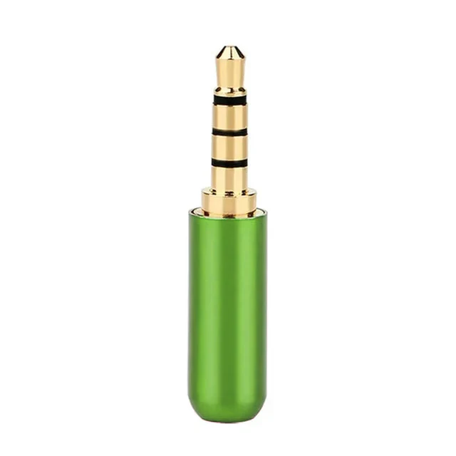 [Design-1] Metal Body Stereo Audio Jack Connector Male - Image 34