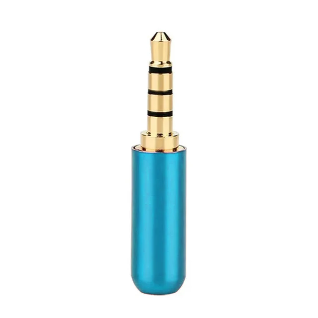 [Design-1] Metal Body Stereo Audio Jack Connector Male - Image 36