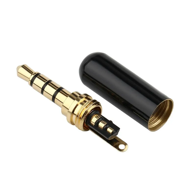 [Design-1] Metal Body Stereo Audio Jack Connector Male - Image 6