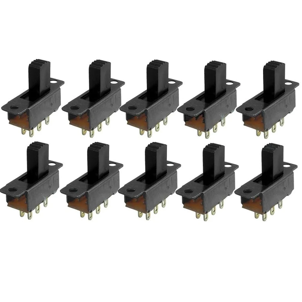 Switch Slide Mini DPDT On-On 6 Leg - Image 2