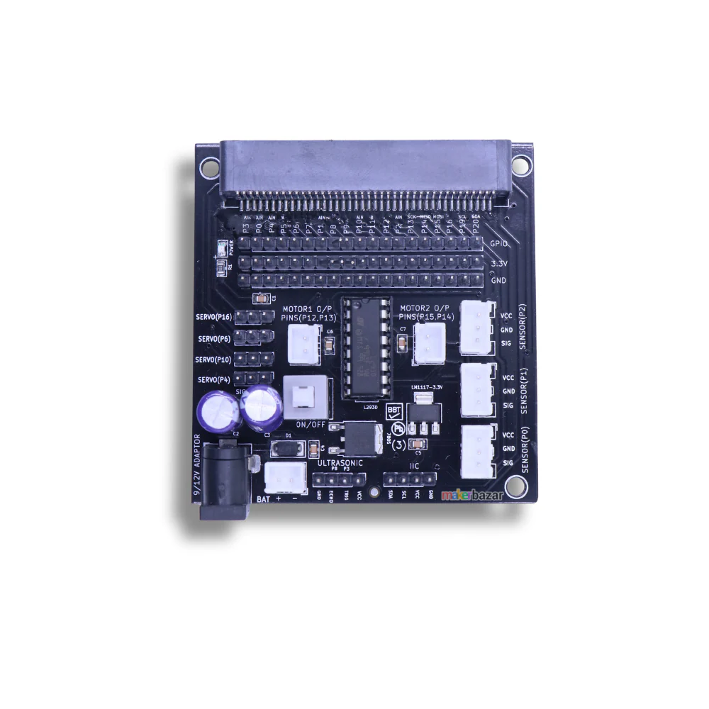 GPIO Expansion Board for Micro:bit Edge Connector Breakout Board [Made-In-India] - Image 5