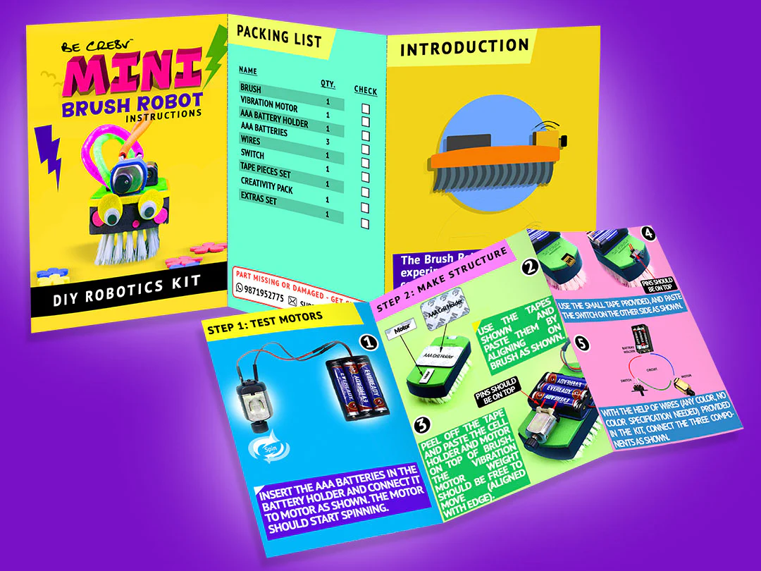 Mini Brush Robot by BeCre8v - Image 5