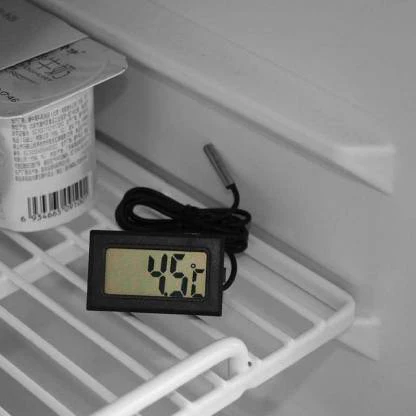 Mini LCD Digital Thermometer/Hygrometer Temperature Sensor With Probe - Image 4