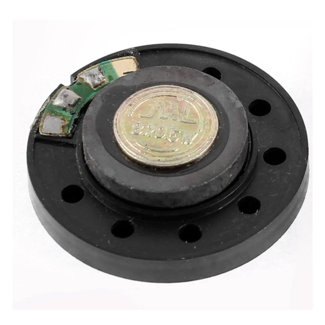 40mm Big Mylar Miniature Speaker Plastic Toy Speaker Green/Black - Image 4
