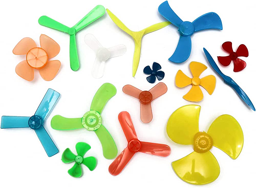 Four Blade Mini Propeller Toy Fan for 1.8mm Shaft - Image 7
