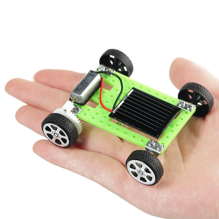 Mini Solar Powered DIY Toy Car Kit - Image 2