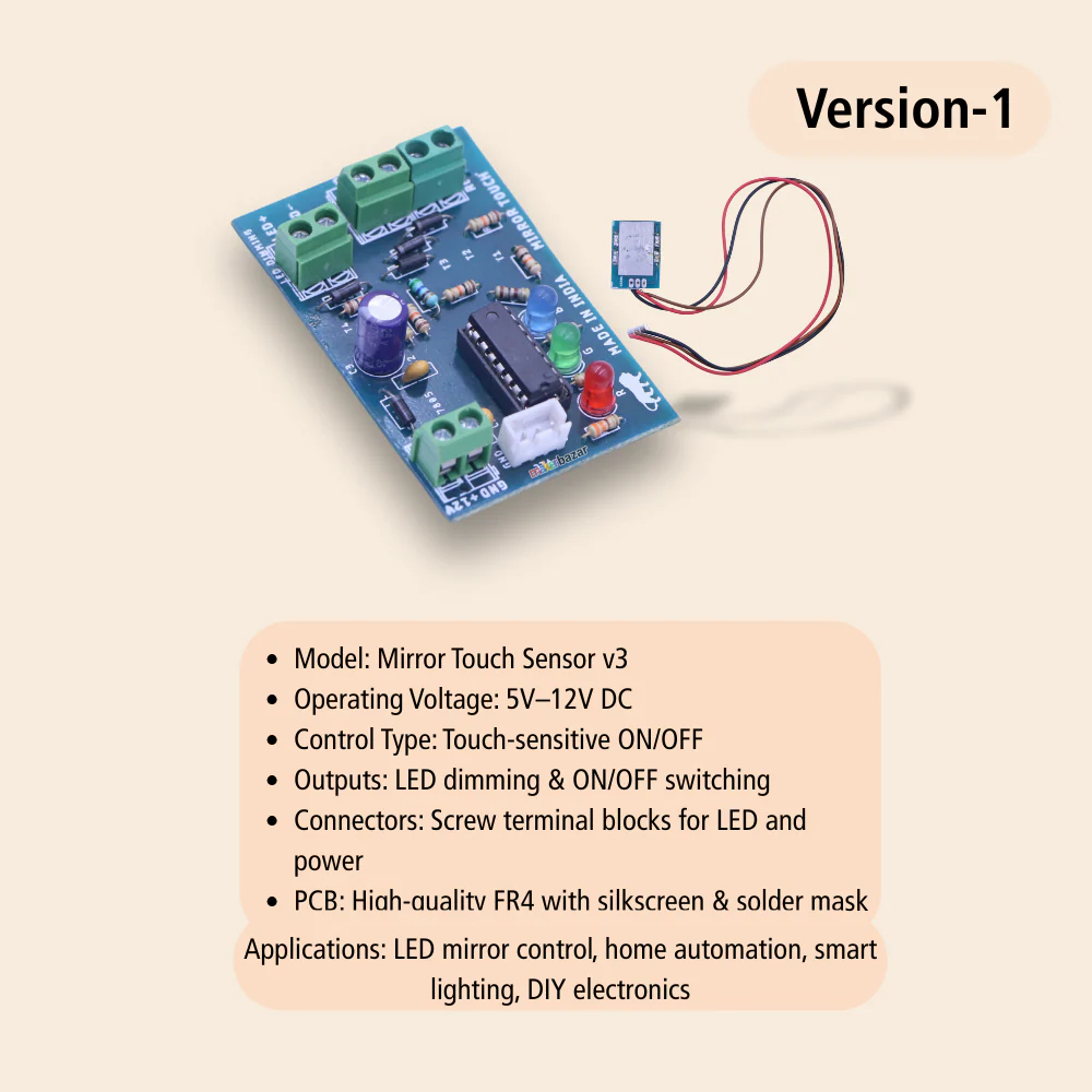 Mirror Touch Sensor Smart Switch [Made In India] - Image 17