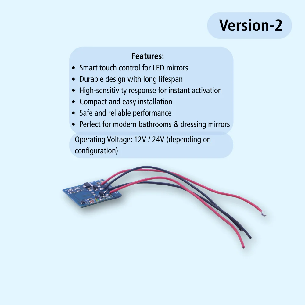 Mirror Touch Sensor Smart Switch [Made In India] - Image 4