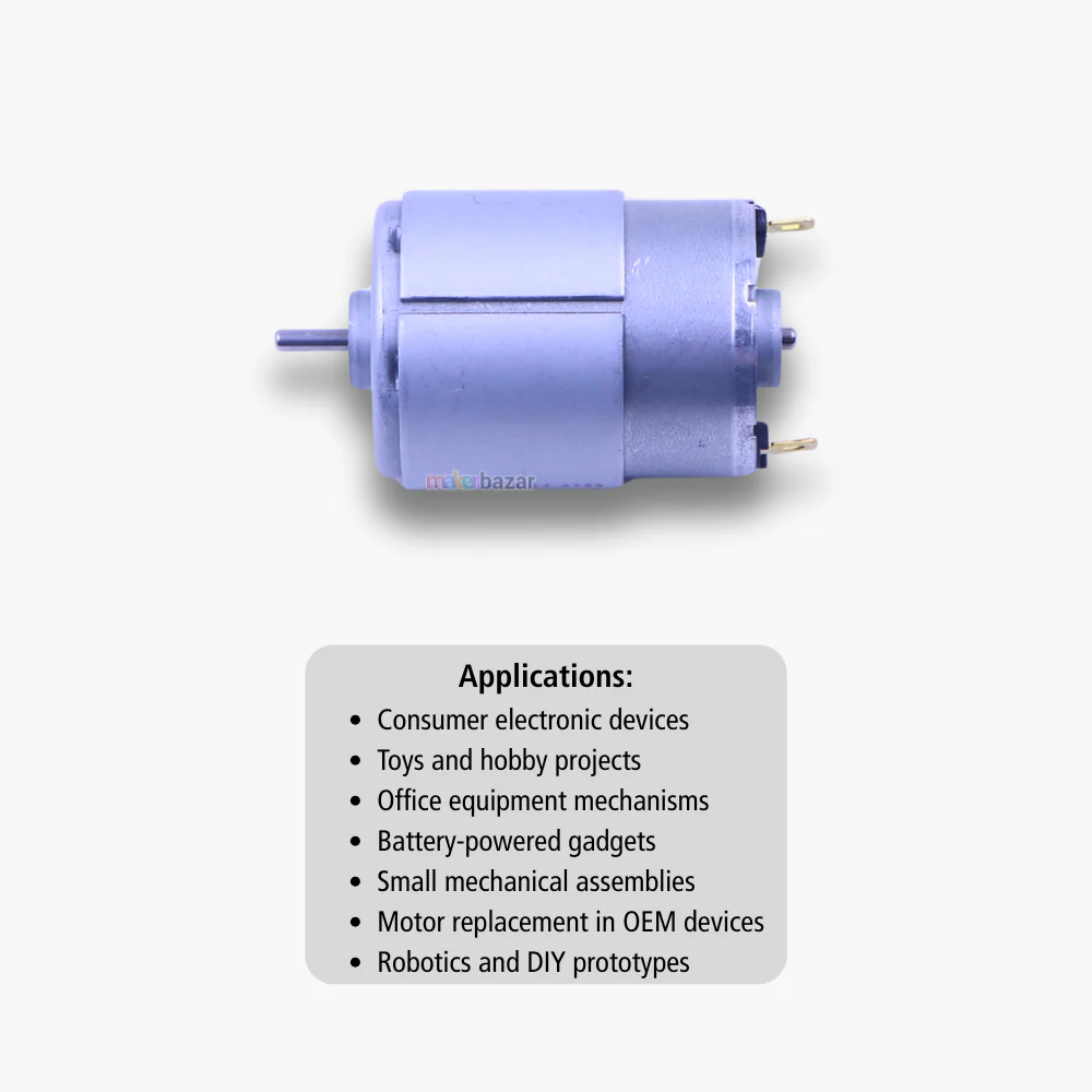 MITSUMI M28N-3 R 14 A599 Mini DC Motor - Image 4