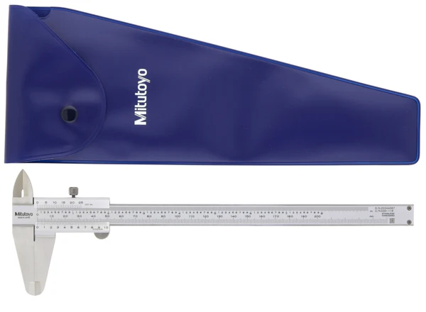 Mitutoyo: 530-118 Professional Analog Vernier Calipers 8in/200mm (Steel)