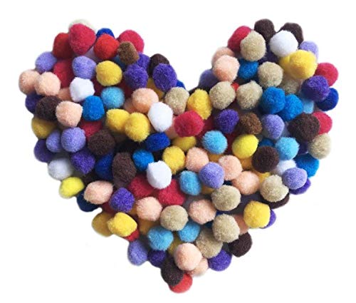 Mixed Color Felt Pompom Balls - Image 3