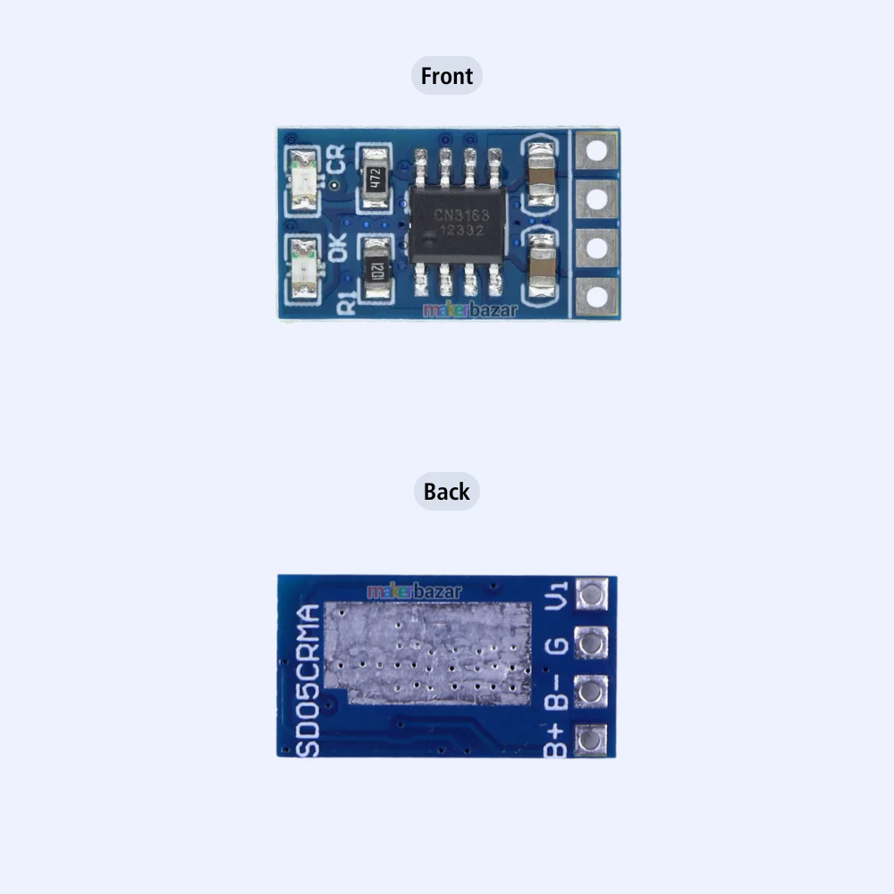 CN3163 MPPT Solar Charge Controller 1A 4.2V Li-ion Battery Charger Module - Image 10