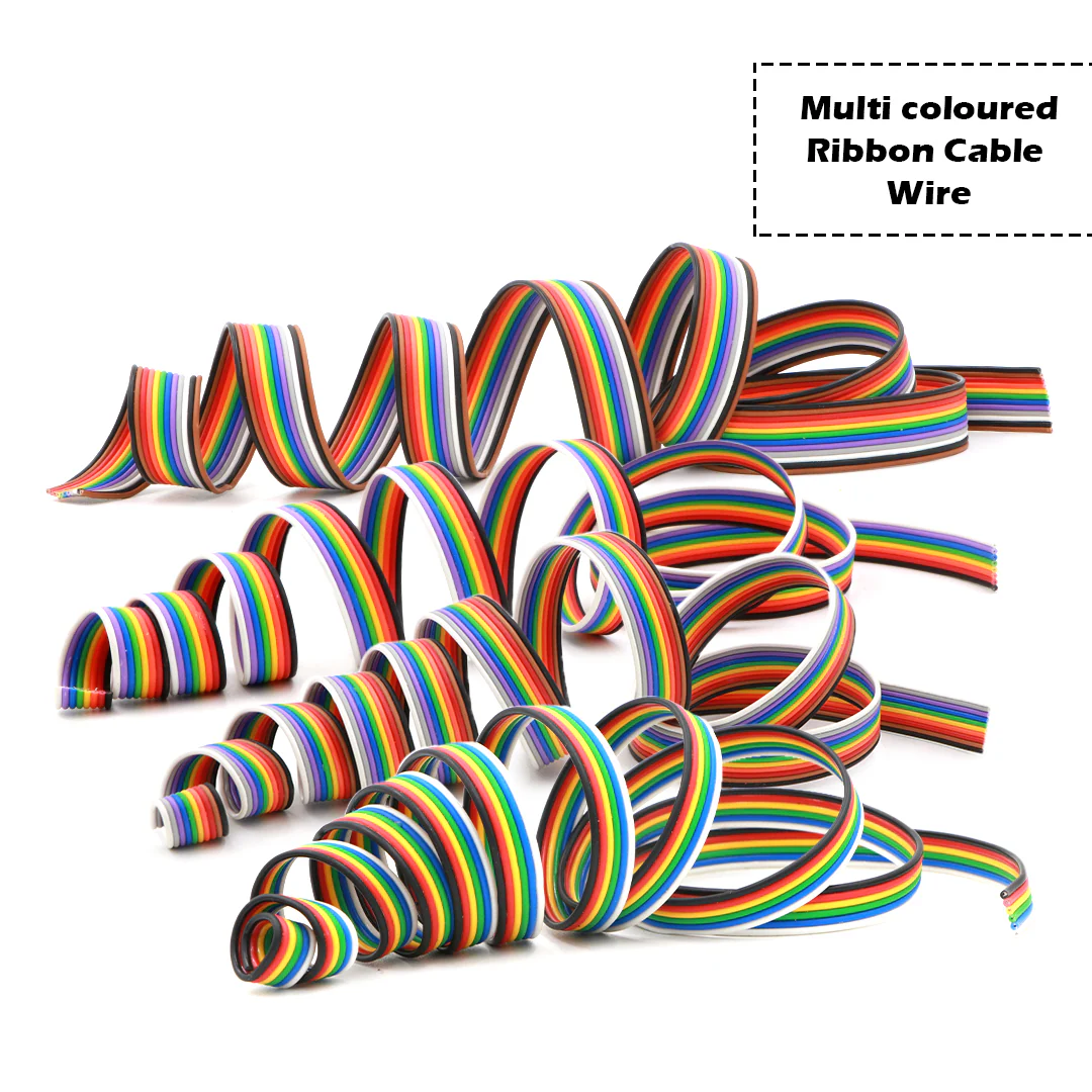 Multi-coloured Ribbon Cable Wire