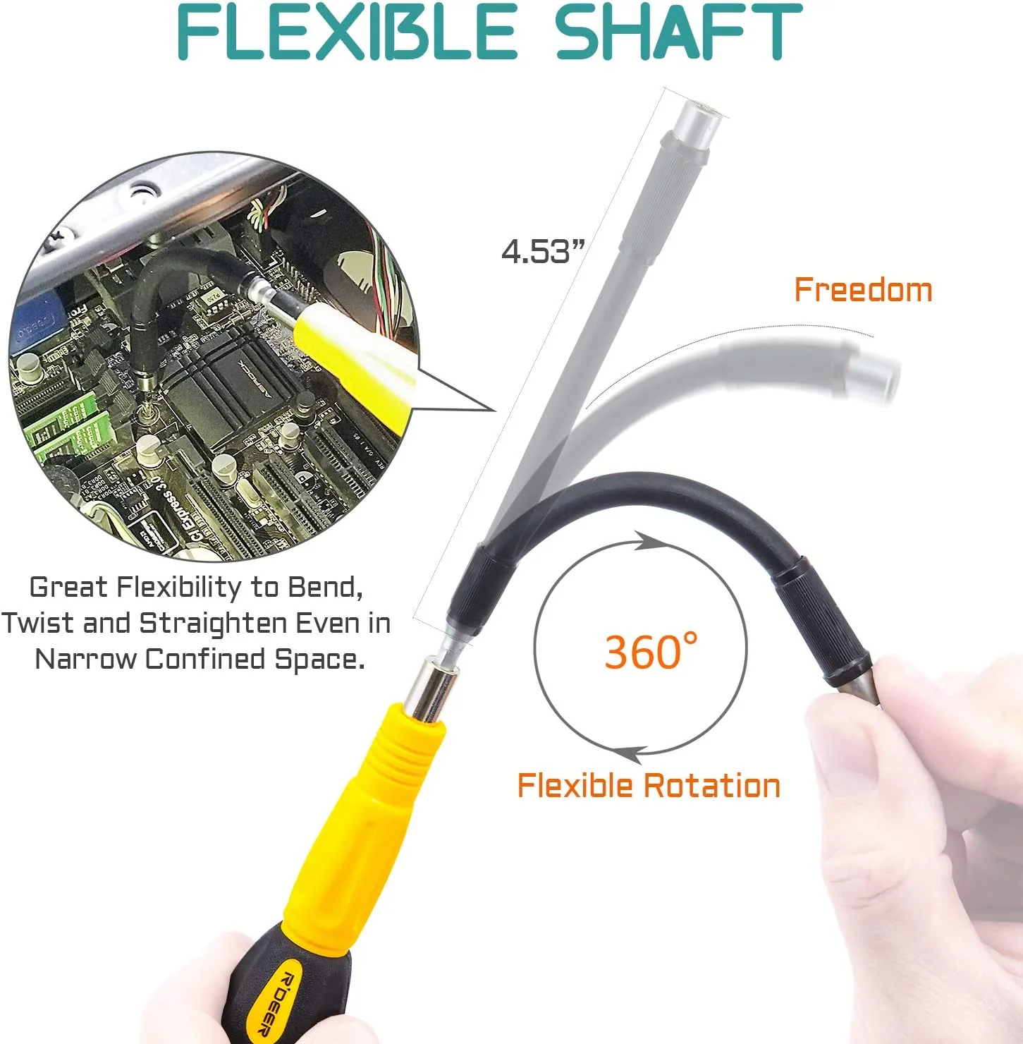 53 in 1 Multifunctional Precision Screwdriver Set for Mobile/PC/Tablet - Image 8