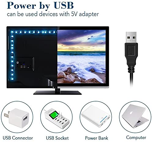 Waterproof 5V DC USB LED Strip 1Meter - Image 13