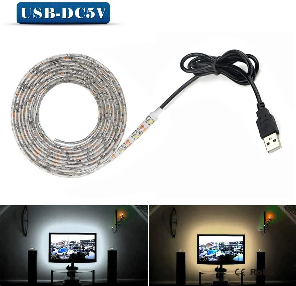Waterproof 5V DC USB LED Strip 1Meter - Image 4