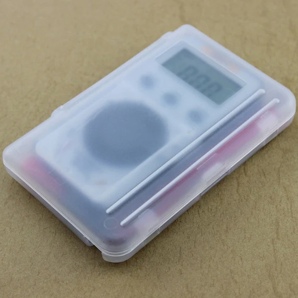 Multimeter: Mini Digital Pocket Meter Tester (White) with Plastic Case - Image 9