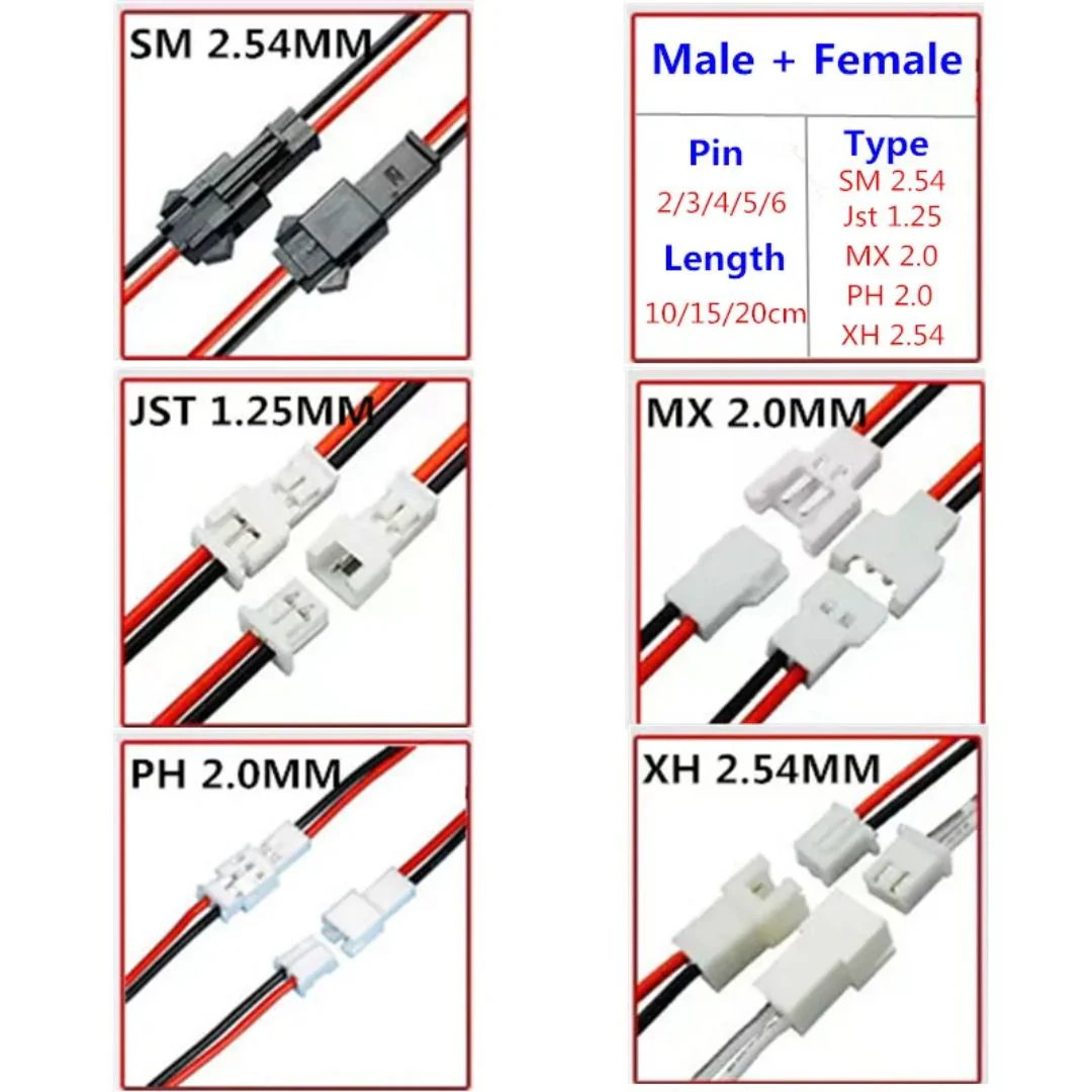 Mx2.0 Connector with Wire 2.0mm Battery Charging Cable - Image 3