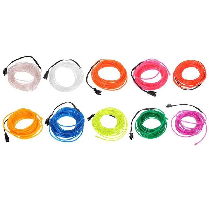 Neon Flexible Rope/Tube/Wire/String Waterproof LED Strip (5 Meter) - Image 9